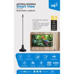 antena elg smart view 4k hdr - hdtv uhf vhf cabo