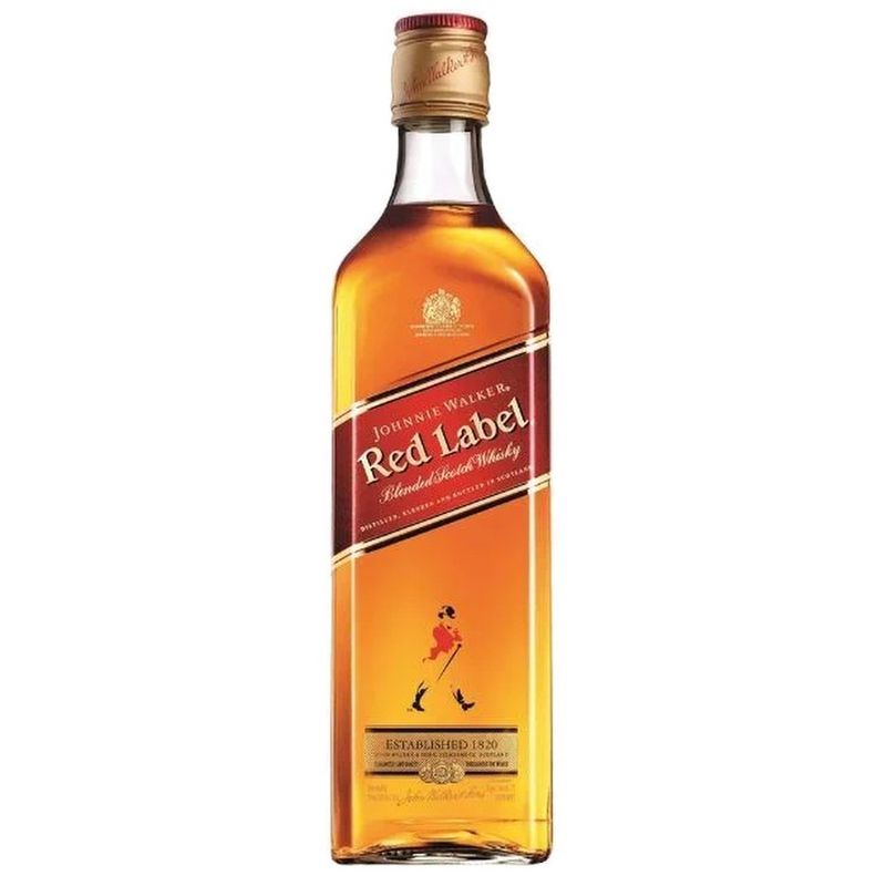 whisky johnnie walker red label 750ml