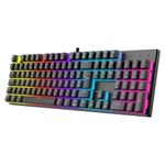 teclado mecânico gamer dazz orion v2 com fio usb preto