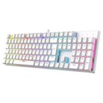 teclado mecânico gamer dazz orion v2 com fio usb branco