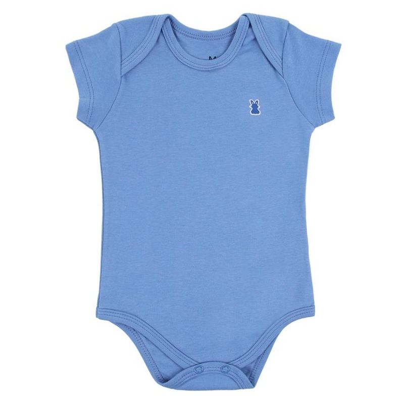 body manga curta rn timeless azul jeans (mp)