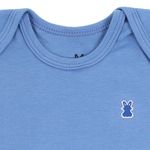 body manga curta rn timeless azul jeans (mp)
