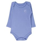 body manga longa rn timeless azul jeans (mp)