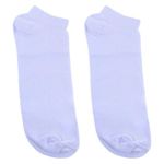 kit meia sapatilha ratimbum 3 pares n° 39-43 branco (mp)
