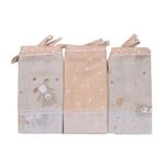 kit saquinho maternidade bublim 3 peças urso bege (mp)