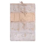 kit saquinho maternidade bublim 3 peças urso bege (mp)