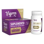 suplemento alimentar vigora plus multivitamínico sênior 60 cápsulas prati donaduzzi