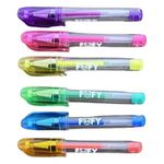 kit de canetas fofy dino 6 cores (mp)