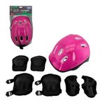 kit de proteção infantil wellkids xtreme rosa 0131 (mp)