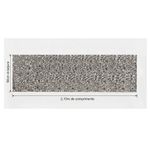 passadeira para cozinha kapazi antiderrapante 210x50cm cinza (mp)