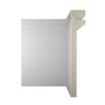 rodapé alizar frisado de sobrepor pix branco 12x240x2cm (mp)