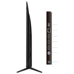 smart tv 75" 4k qled tcl 75p7l google tv até 120hz dolby vision atmos