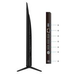 smart tv 65" 4k qled tcl 65p7l google tv até 120hz dolby vision atmos
