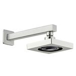 chuveiro de parede quadrado civitt oslo autolimpante inox escovado (mp)