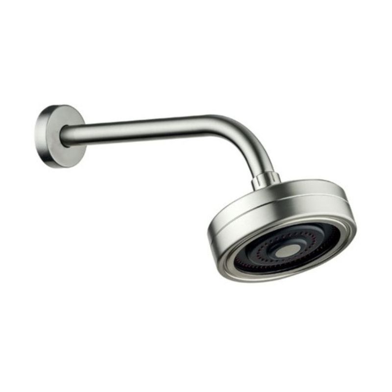 chuveiro de parede redondo civitt oslo autolimpante inox escovado (mp)