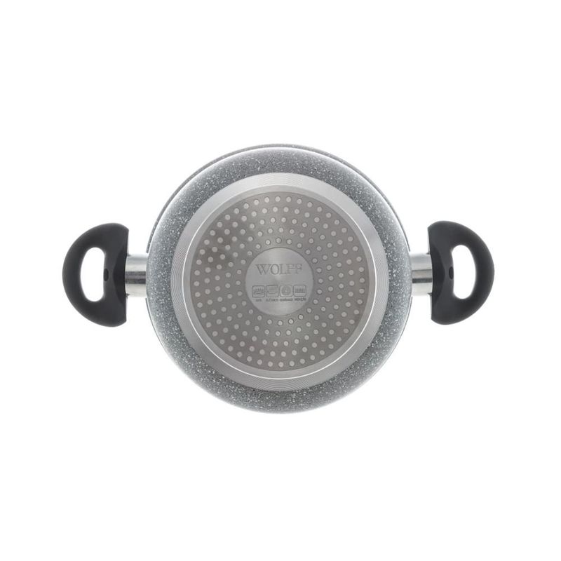 caçarola wolff granilite cinza 22cm 21172 (mp)