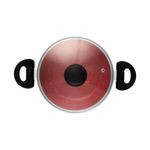 caçarola lyor granilite chef vermelho 22cm 221051 (mp)