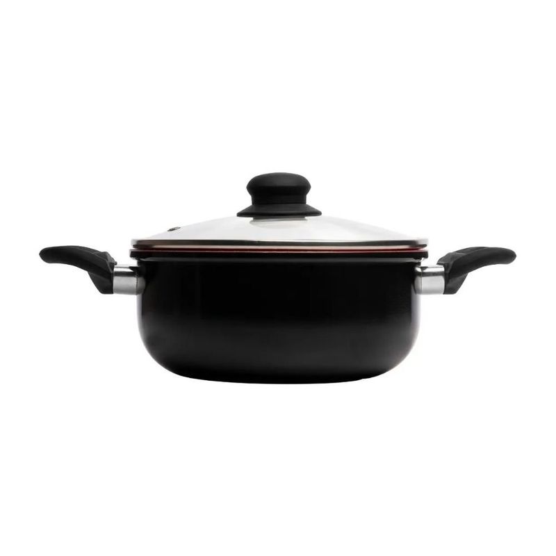 caçarola lyor granilite chef vermelho 22cm 221051 (mp)
