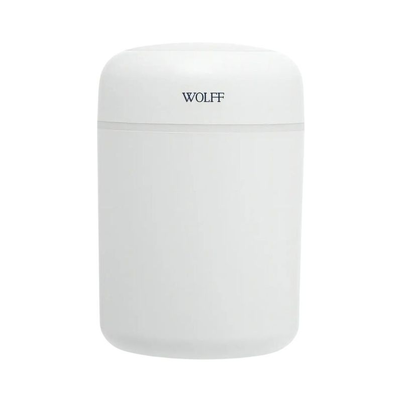 umidificador wolff com led usb 0,3l branco 29328 (mp)