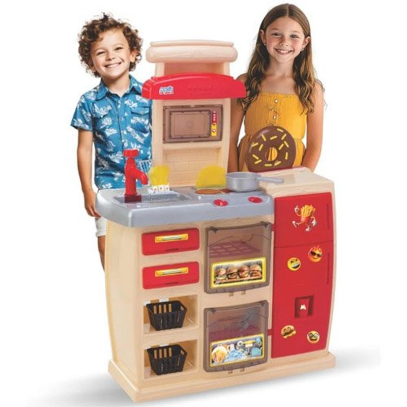 brinquedo magic toys cozinhas master vermelha 7904