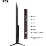 smart tv 4k 55" tcl uhd qled google tv 55t6c