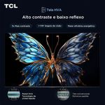 smart tv 4k 55" tcl uhd qled google tv 55t6c
