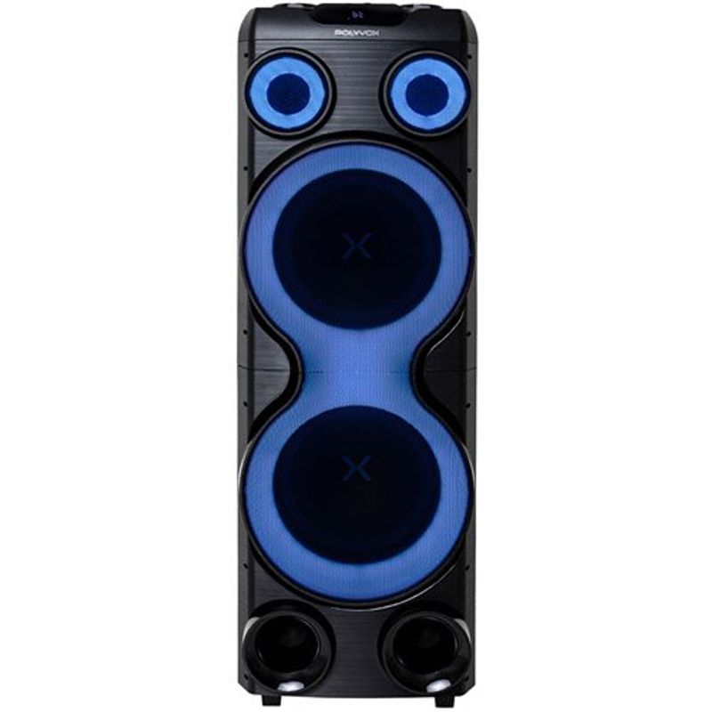 Caixa de Som Amplificada Torre Bluetooth 2800w Preta