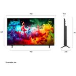 smart tv 4k 50" lg qned mini led ai qned70