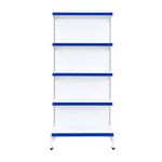 gôndola mg gôndolas parede inicial 170cm branco (mp)