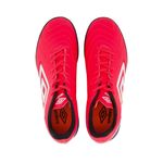 chuteira society n°42 umbro master class club rosa e azul (mp)