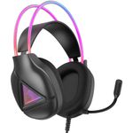 headset gamer com fio usb 2.0 dazz preto