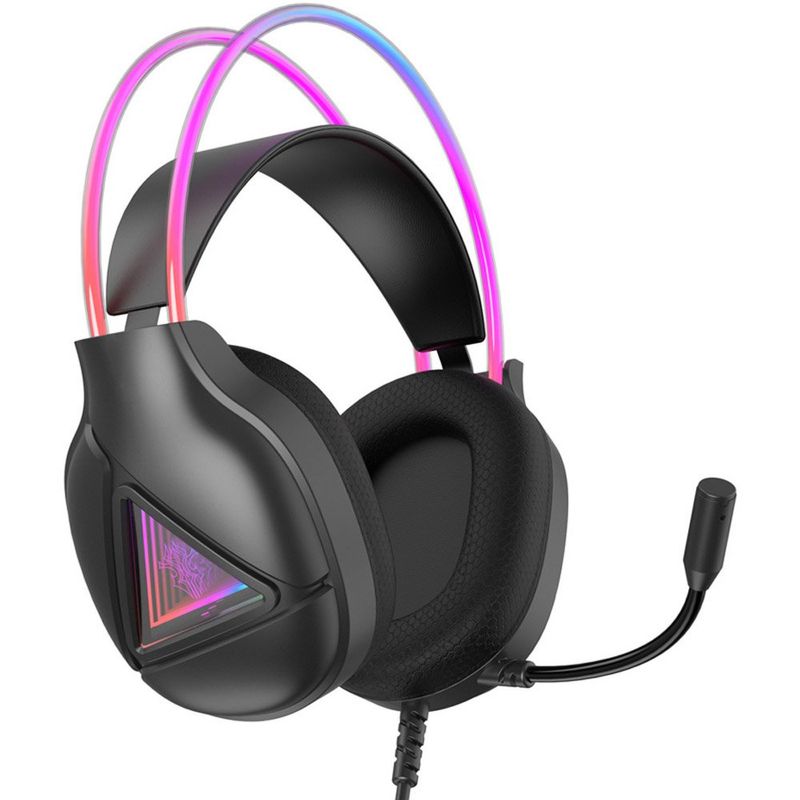 headset gamer com fio usb 2.0 dazz preto