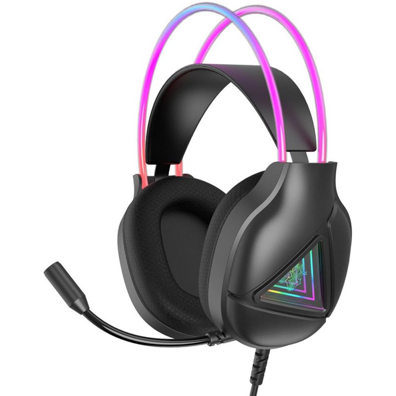 headset gamer com fio usb 2.0 dazz preto