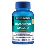 suplemento alimentar dimagnésio malato premium nutrição 120 comprimidos catarinense