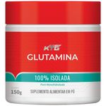 glutamina l-glutamina pura 5000mg por porção suplemento alimentar 150g ktg katiguá