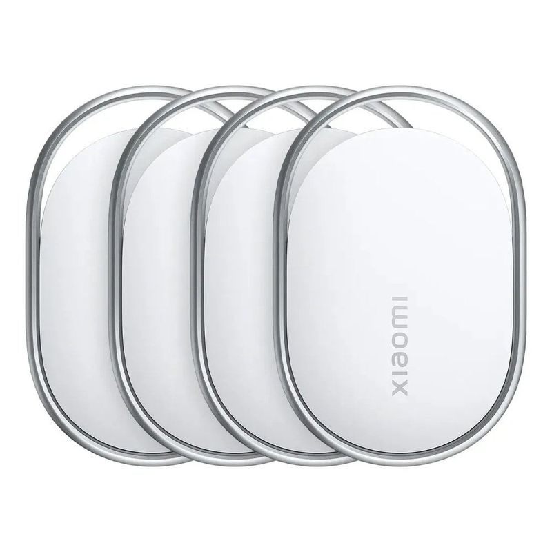 rastreador tag 4 unidades xiaomi branco (id)
