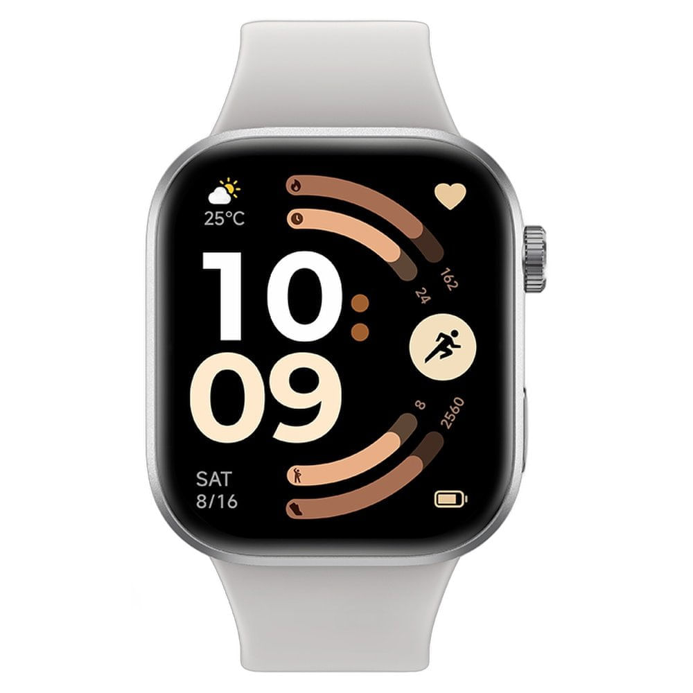 Smartwatch Xiaomi Redmi Watch 6 Monitoramento de Saúde Prata Cinza (ID)