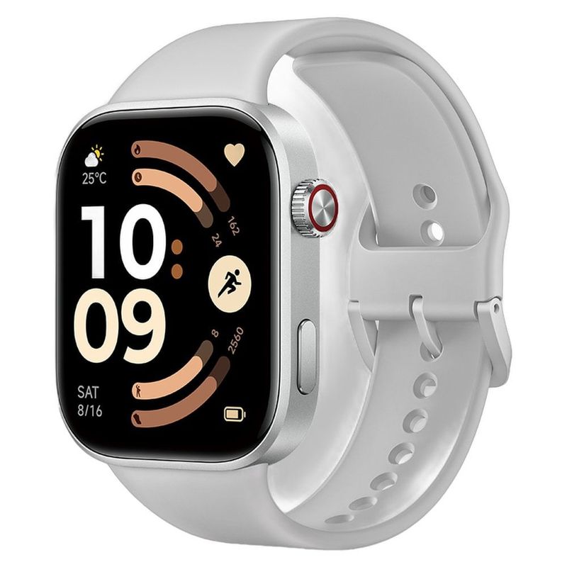 smartwatch xiaomi redmi watch 6 monitoramento de saúde prata cinza (id)