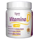 suplemento alimentar vigora plus vitamina d 1.000ui 60 cápsulas prati donaduzzi