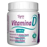 suplemento alimentar vigora plus vitamina d 2.000ui 60 cápsulas prati donaduzzi