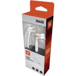 fone ouvido bluetooth jbl in-ear branco t110