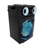 caixa de som amplificada philco bluetooth v5.3 1700w pcx7300 com woofer 12 polegadas, bateria até 15 horas, flash light e tws