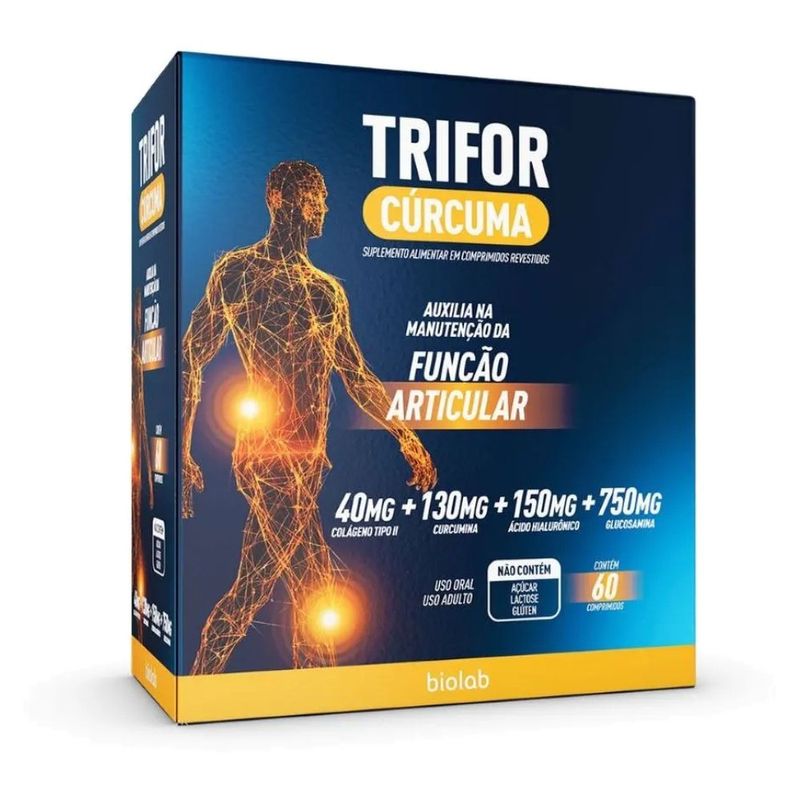 trifor cúrcuma 60 cápsulas biolab