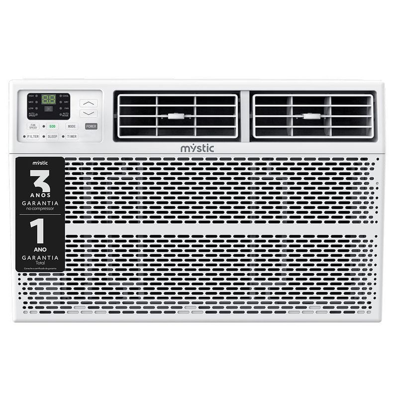 ar-condicionado de janela mystic 10.000 btus com controle remoto (mp)