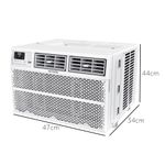 ar-condicionado de janela mystic 10.000 btus com controle remoto (mp)