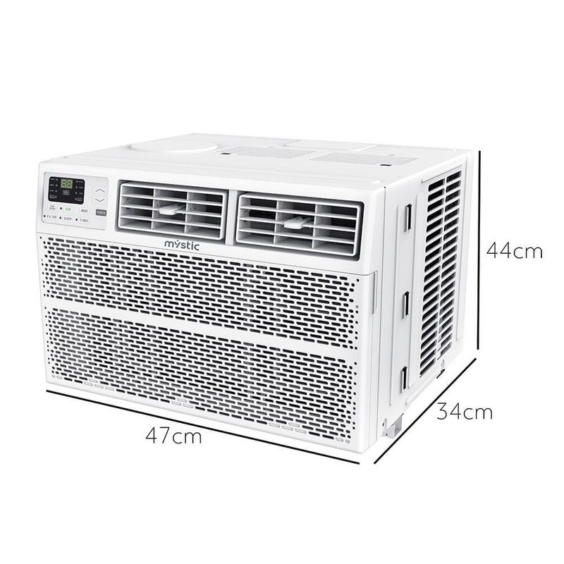 ar-condicionado de janela mystic 10.000 btus com controle remoto (mp)