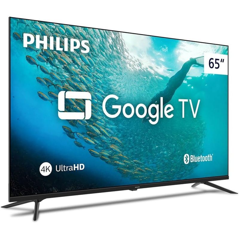 smart tv 4k 65" philips ambilight 65pug7019/78