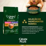 ração cães adultos gran plus performance médios e grandes frango 15kg (mp)