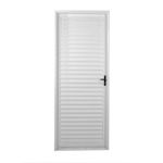 porta de aço laminada lado esquerdo mgm 215x65cm minas sul branco (mp)