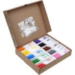 conjunto 200 peças marcadores ponta fina crayola colorido a-mbi